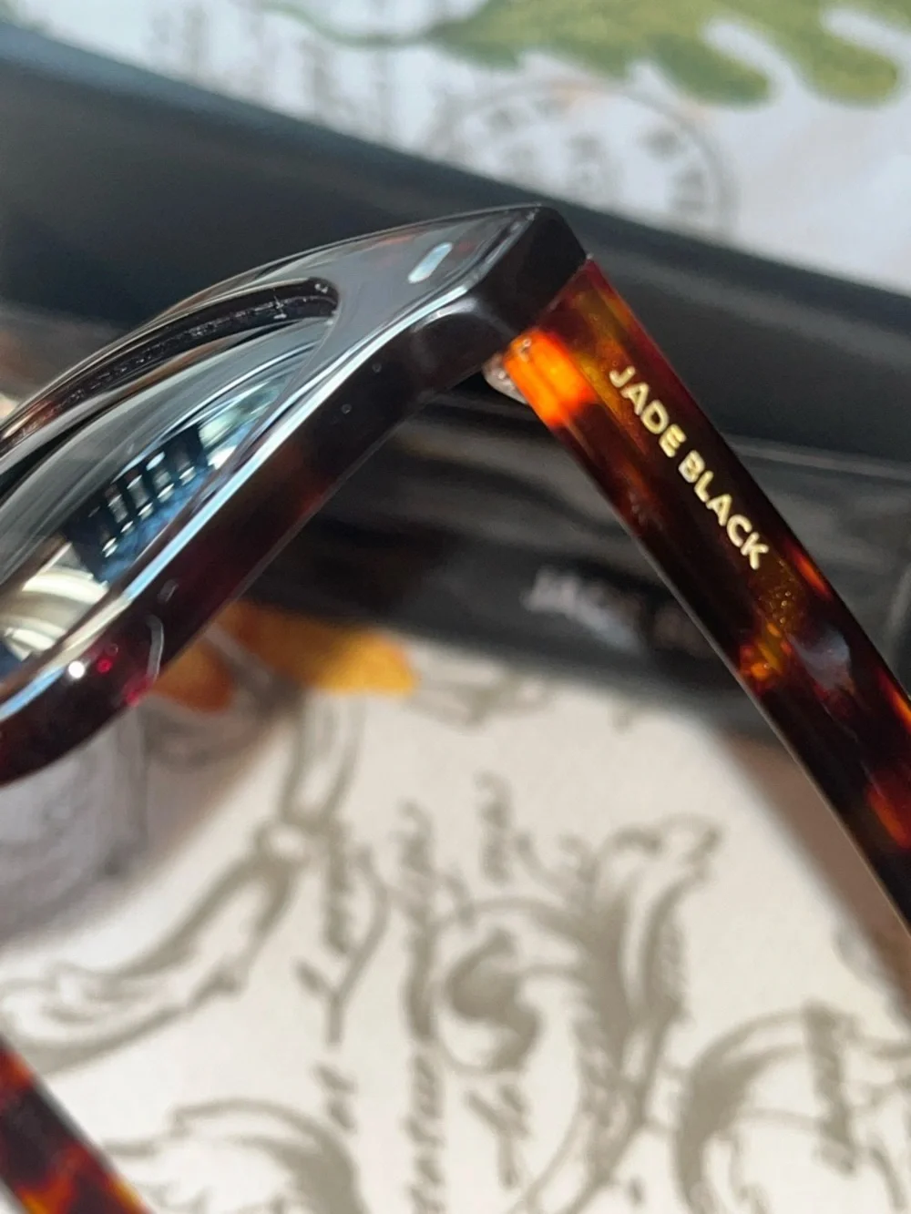 Jade Black Women's Tortoiseshell Sunglasses - Classic Frame